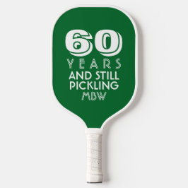 60 Jahre, die noch die Farbe des benutzerdefiniert Pickleball Schläger