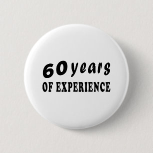 60 Jahre Erfahrung Button