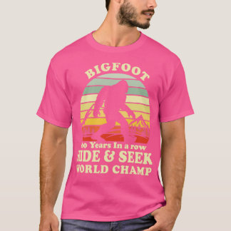 60 Jahre hintereinander Hide Seek World Champ T-Shirt