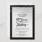 60 JAHRE IN DEN MAKING Lights Einladung (Vorderseite)