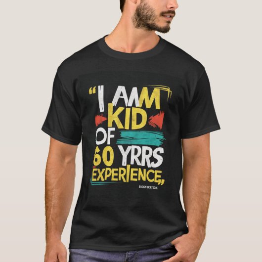 60 Jahre Kid T Shirt (Vorderseite)