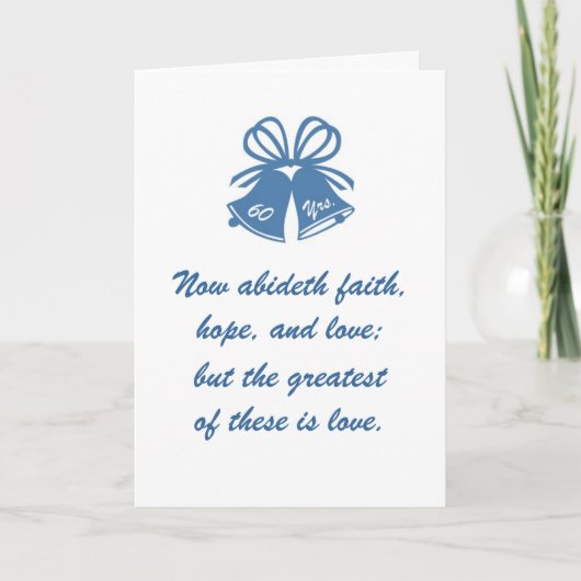 60 Jahre Liebe Karte (Vorderseite)