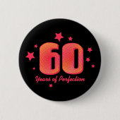 60 Jahre Perfektion Button (Vorderseite)