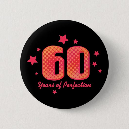 60 Jahre Perfektion Button (Vorderseite)