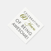 60 Jahre Phantastisch sein Serviette (Ecke)