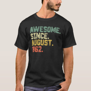 60 Jahre Phantastisch seit August 1962 60. Geburts T-Shirt