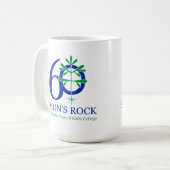 60 Jahre Simon's Rock Kaffeetasse (Vorderseite Links)