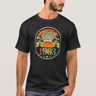 60 Jahre Vintag 1963 60. Geburtstag 22 T-Shirt