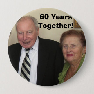 60 Jahre zusammen! Button