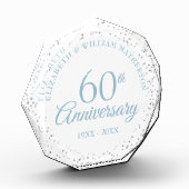 60. Jahrestag Confetti Fotoblock (Links)