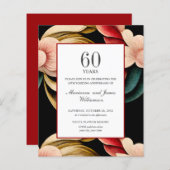 60. Jahrestag der VINTAGEN BLUME (Vorne/Hinten)