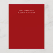 60. Jahrestag der VINTAGEN BLUME (Rückseite)