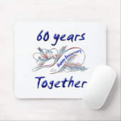 60. Jahrestag Mousepad (Mit Mouse)