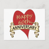 60. Jahrestag Postkarte (Vorderseite)