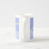 60. Jahrestags-Diamant-Herzen Porzellantasse (Rückseite)