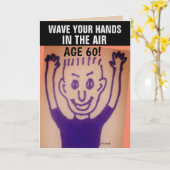 60 JAHRHUNDERT Grußkarten Karte (Gelbe Blume)