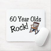 60 Jährige des Felsen-(Schaukelstuhl) Mousepad (Mit Mouse)