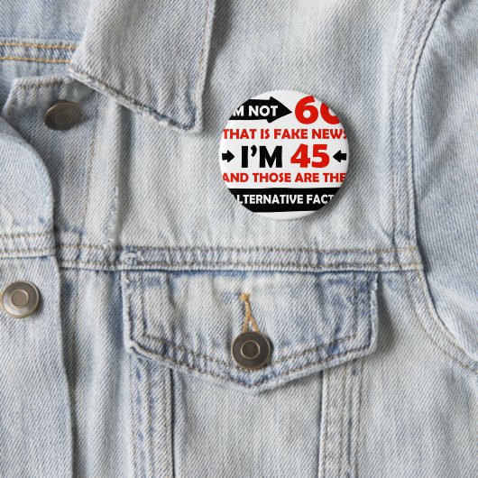 60. jährige Geburtstagsgeschenke Button (Beispiel)