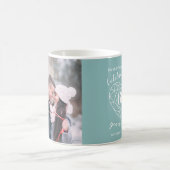 60-jähriges Diamantenherz-Foto Kaffeetasse (Mittel)