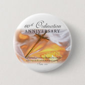 60. Jubiläum der Ordination, Kreuzkerze Button (Vorderseite)