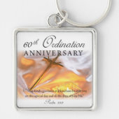 60. Jubiläum der Ordination, Kreuzkerze Schlüsselanhänger (Vorne)