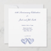 60. Jubiläum Diamond Hearts Einladung (Rückseite)