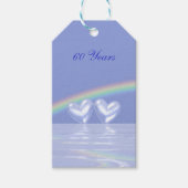 60. Jubiläum Diamond Hearts Geschenkanhänger (Vorderseite)