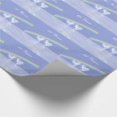 60. Jubiläum Diamond Hearts Geschenkpapier (Ecke)