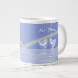 60. Jubiläum Diamond Hearts Jumbo-Tasse