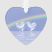 60. Jubiläum Diamond Hearts Ornament (Rückseite)