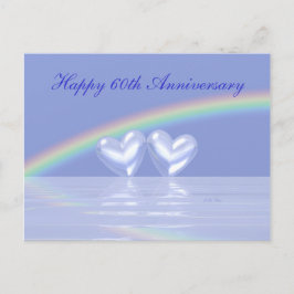 60. Jubiläum Diamond Hearts Postkarte