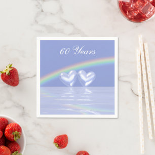 60. Jubiläum Diamond Hearts Serviette