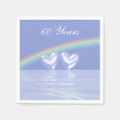 60. Jubiläum Diamond Hearts Serviette (Vorderseite)