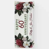 60. Jubiläum Party Hanging Banner (Vertikal)