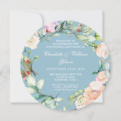 60. Jubiläum-Rose des Diamanten-Jahrgangs Einladung (Rückseite)