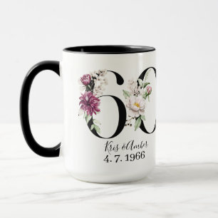 60. Jubiläums-Kaffeetasse Tasse