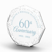 60. Jubiläums-Konfetti Fotoblock (Rechts)