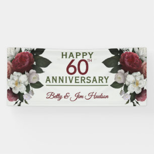 60. Jubiläumsfeier Hängebanner Banner