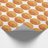 60. Jubiläumsjahr Nun Pax Cross, Orange Geschenkpapier (Ecke)