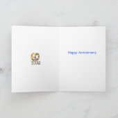 60. Jubiläumskarte Karte (Innenseite)