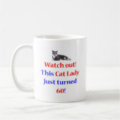 60 Katzen-Dame Kaffeetasse (Links)