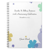 60. Party Gästebuch Notizblock (Vorderseite)