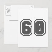 60 POSTKARTE (Vorne/Hinten)