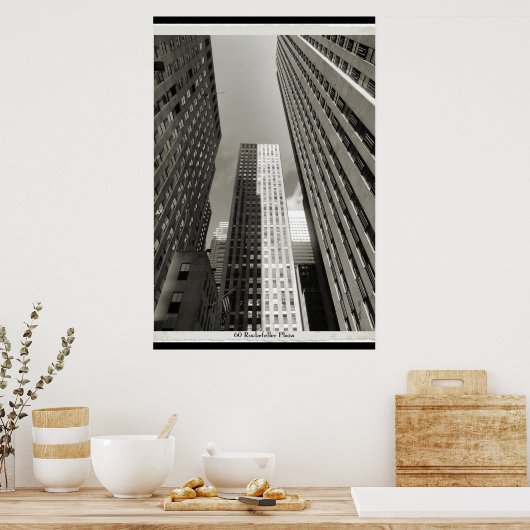60 Rockefeller Plaza, Jason Reeser.. Poster (Küche)