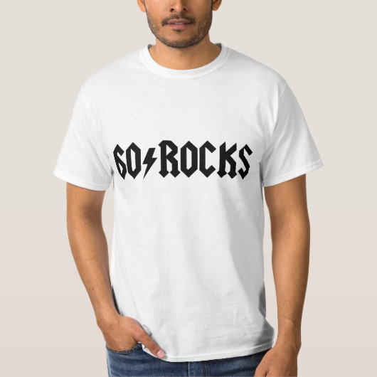 60 rocks T-Shirt (Vorderseite)
