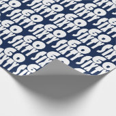 60 Sechzig Jahre alt in GROSSEN Fett-Lektüre Geschenkpapier (Ecke)