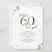 60 sehen gut aus wie der Grüne Gold, der botanisch Einladung (Vorderseite)