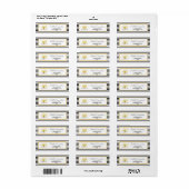 60 & SENSATIONAL 60. Geburtstag Rücksendeadresse L (Vorne)