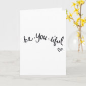 **60** SIEHT AUF SIE AUS **FABULOUS** KARTE (Gelbe Blume)