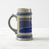 60 so, was Funny 60. Geburtstag Beer Stein Bierglas (Links)